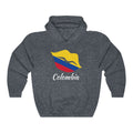 Colombia Lips Flag Hoodie Sweatshirt 2 - Unisex