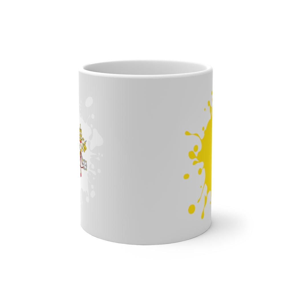 Holy See Splat Color Changing Mug