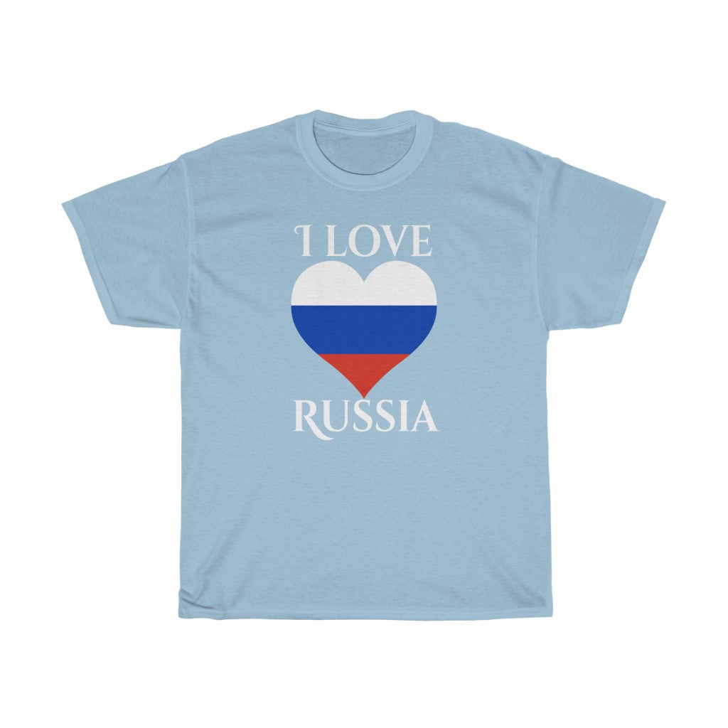 Russia Heart Flag Standard Tee 2 - Unisex