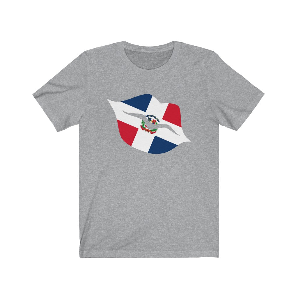 Dominican Republic Lips Flag Premium Tee - Unisex