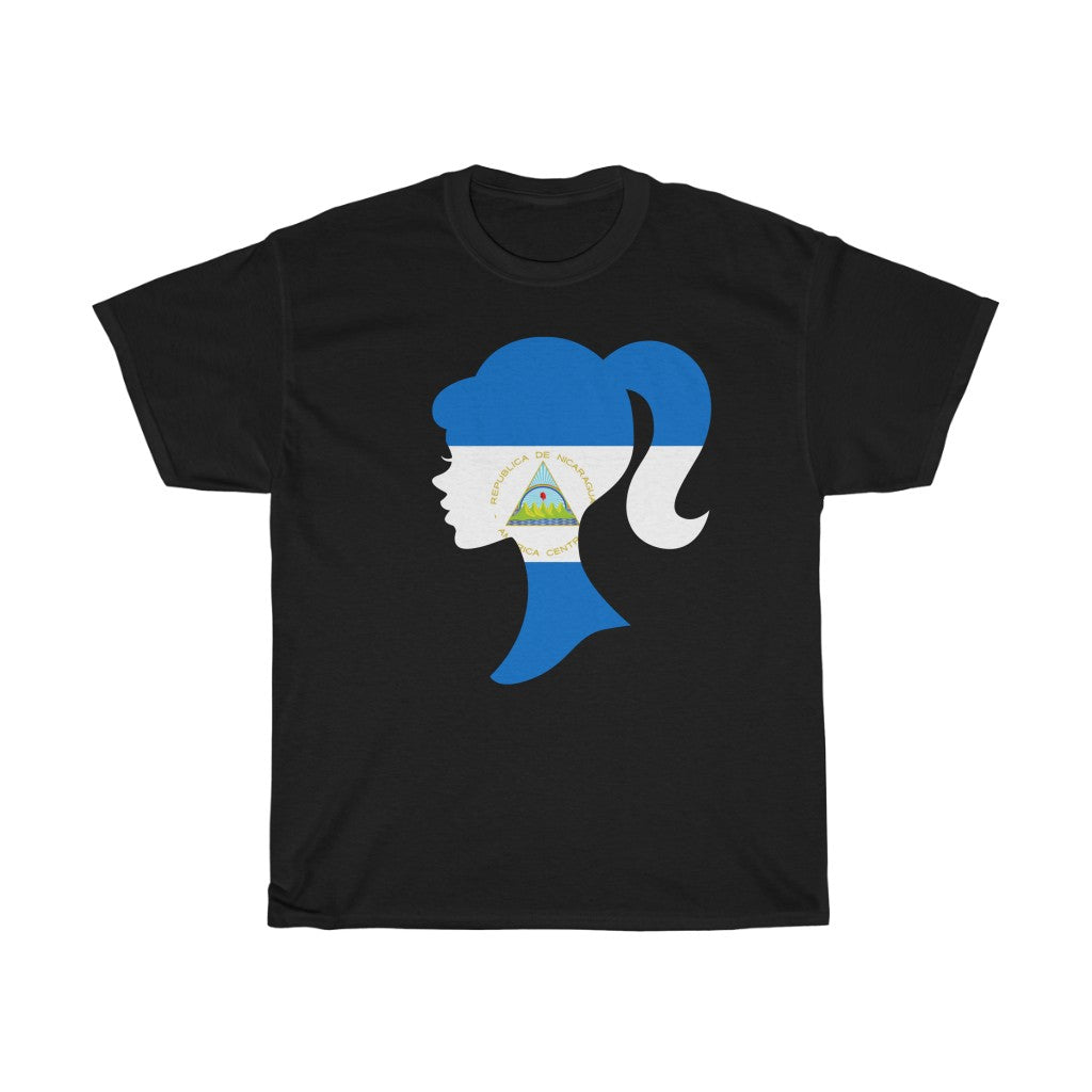 Nicaragua Girl Flag Standard Tee - Unisex