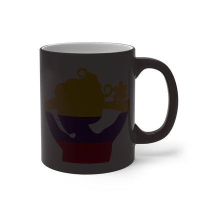 Colombia Lady Color Changing Mug