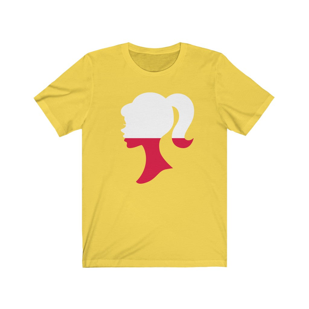 Poland Girl Flag Premium Tee - Unisex