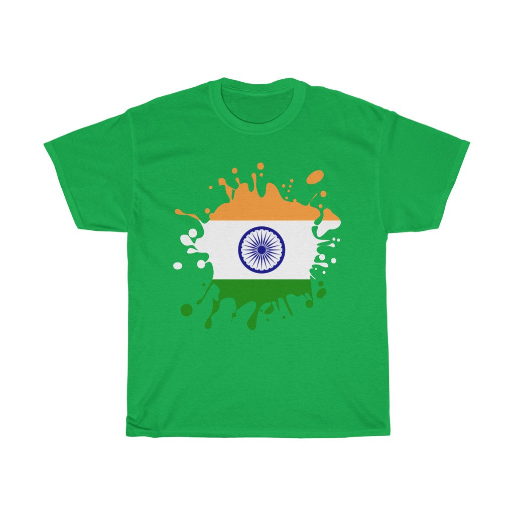India Splat Flag Standard Tee - Unisex