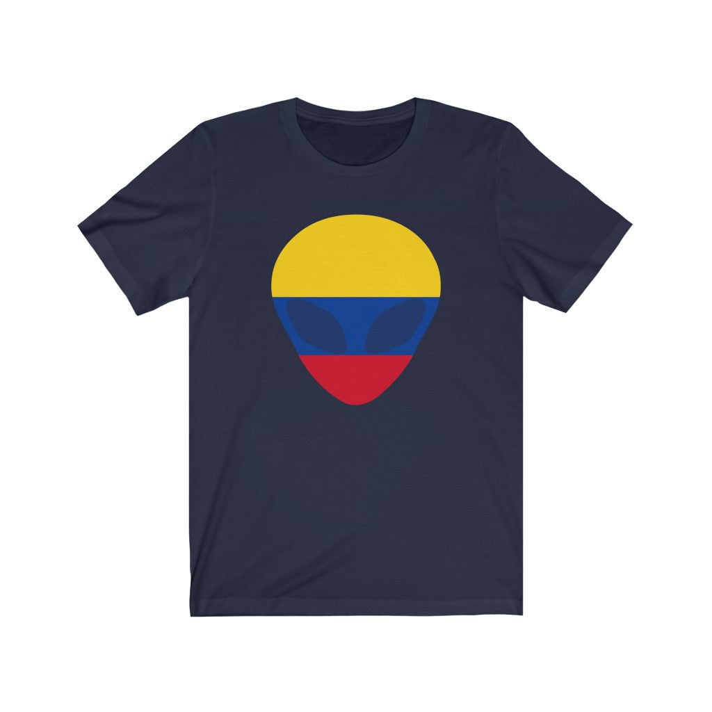 Colombia Alien Flag Premium Tee - Unisex