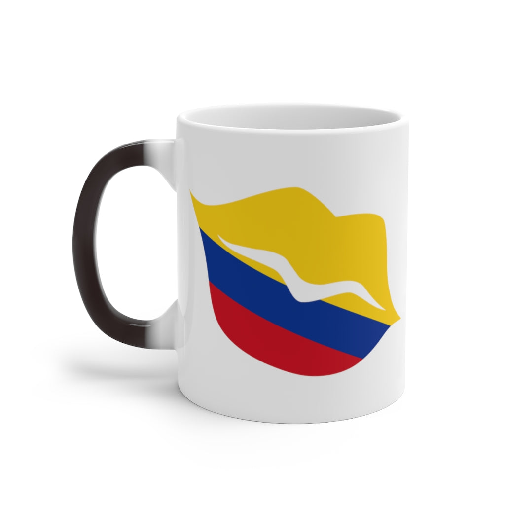 Colombia Lips Color Changing Mug