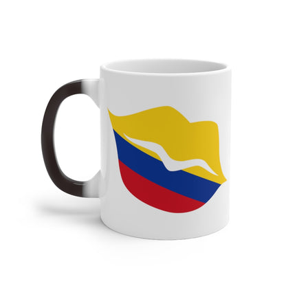 Colombia Lips Color Changing Mug