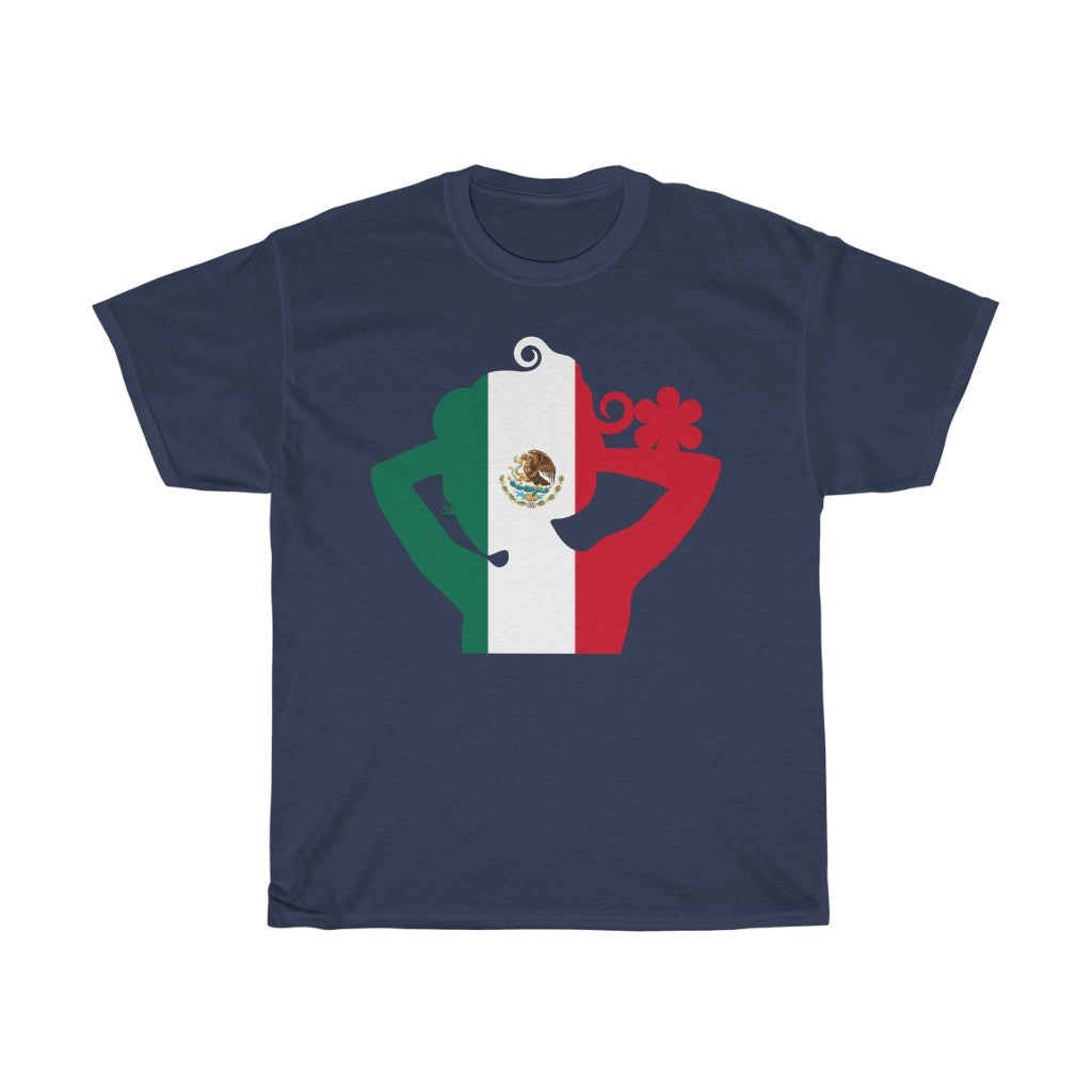 Mexico Lady Flag Standard Tee - Unisex