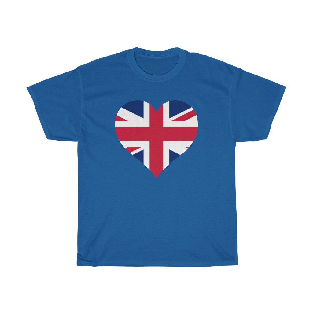 United Kingdom Heart Flag Standard Tee - Unisex