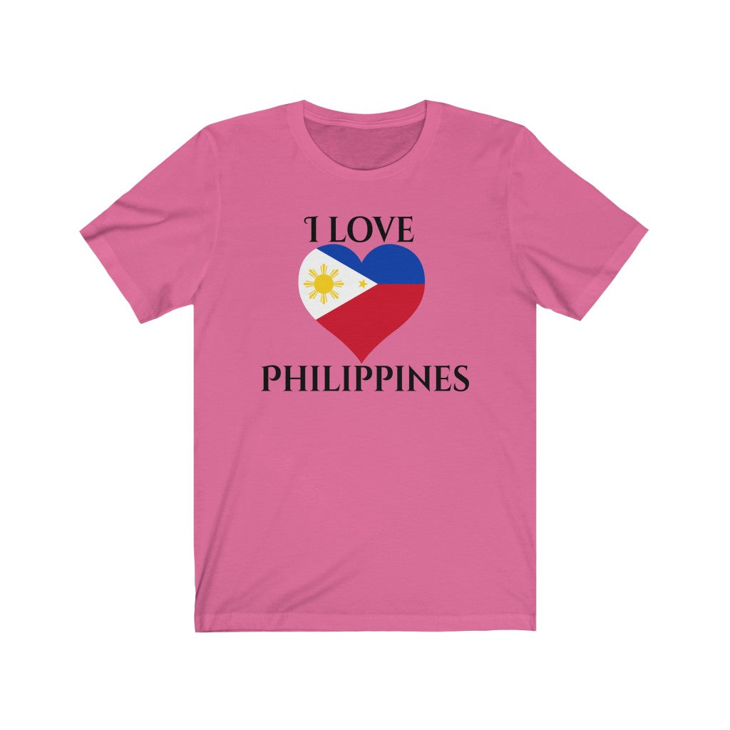 Philippines Heart Flag Premium Tee 1 - Unisex
