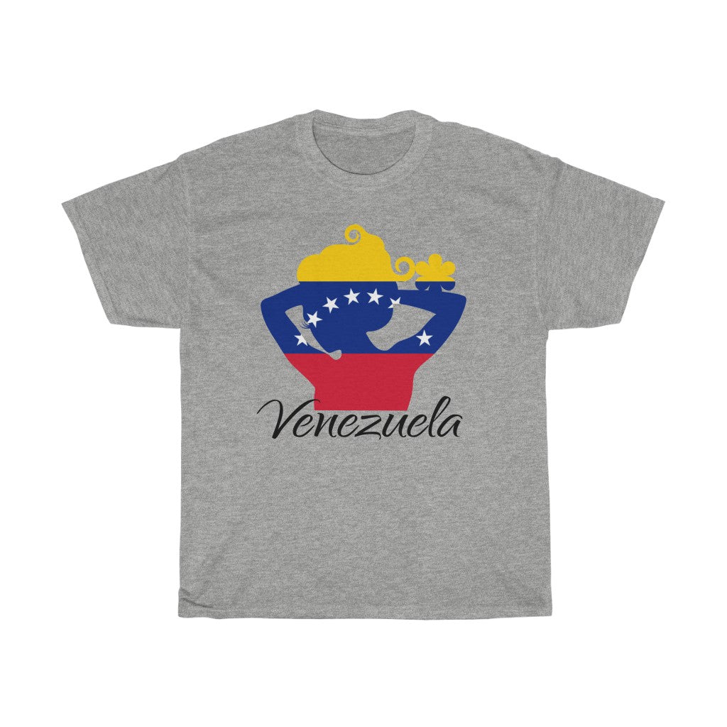 Venezuela Lady Flag Standard Tee 1 - Unisex