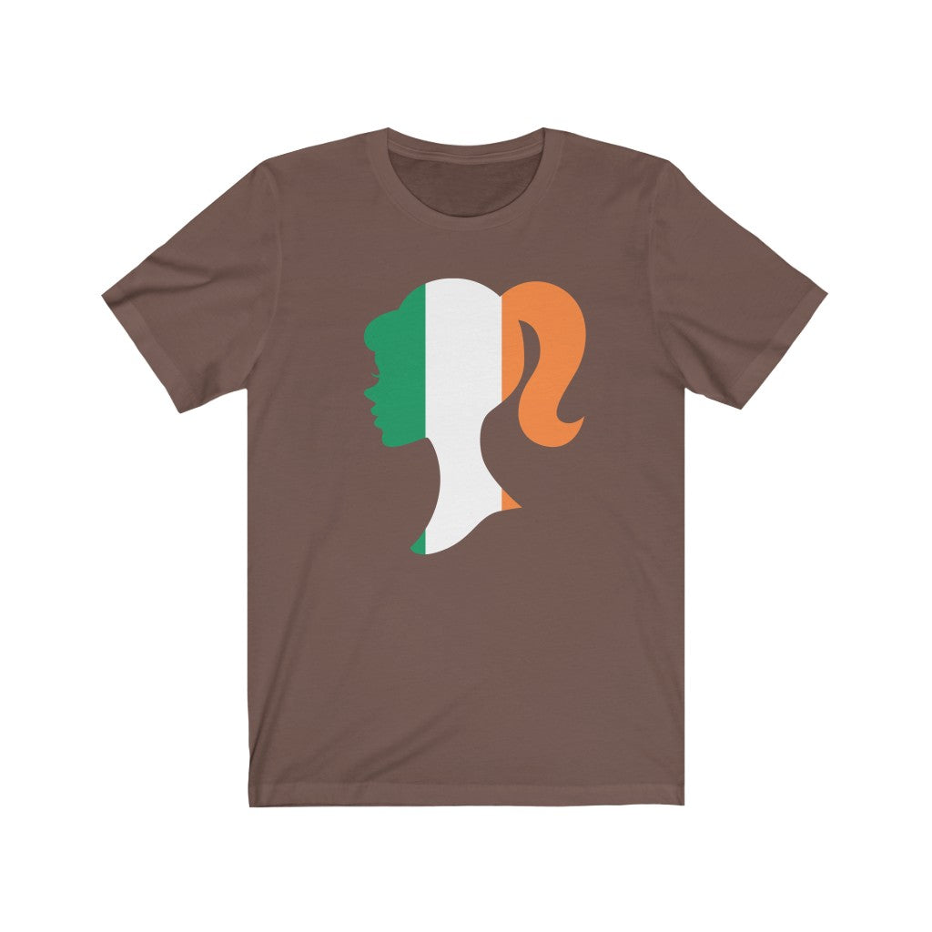Ireland Girl Flag Premium Tee - Unisex