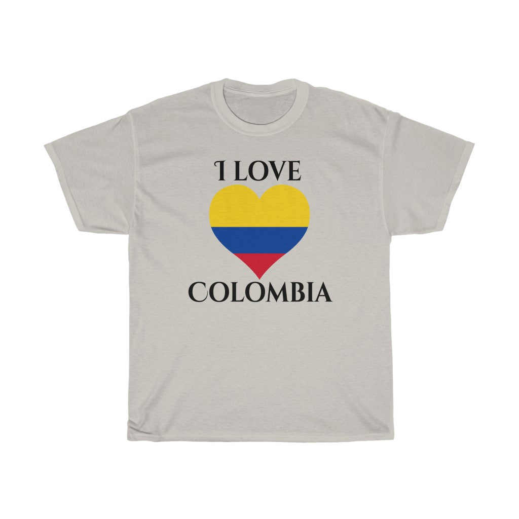 Colombia Heart Flag Standard Tee 1 - Unisex
