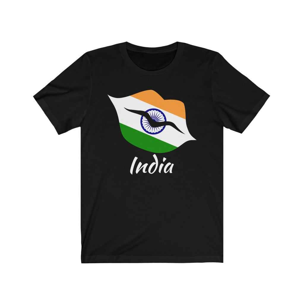 India Lips Flag Premium Tee 2 - Unisex