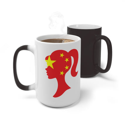 China Girl Color Changing Mug