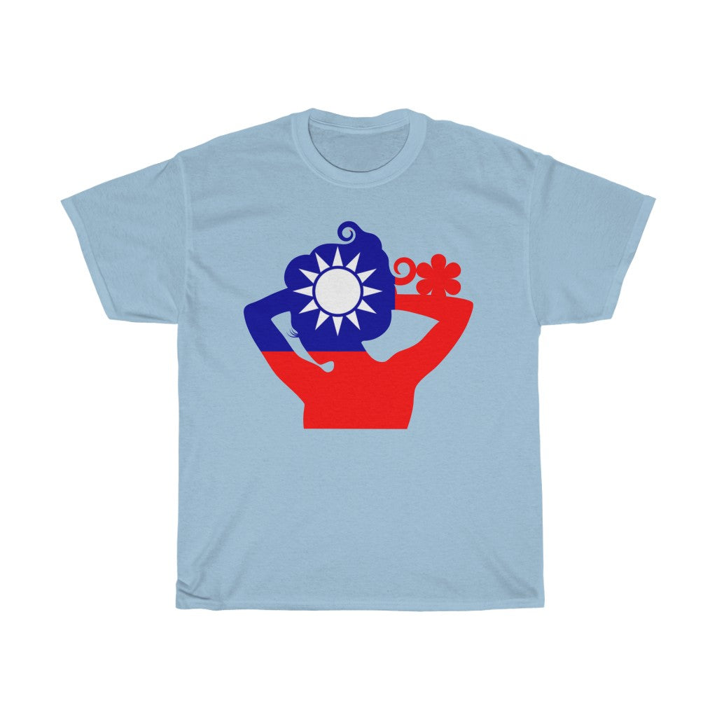 Republic of China - Taiwan Lady Flag Standard Tee - Unisex