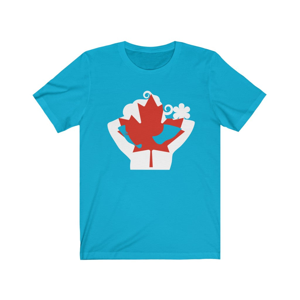 Canada Lady Flag Premium Tee - Unisex