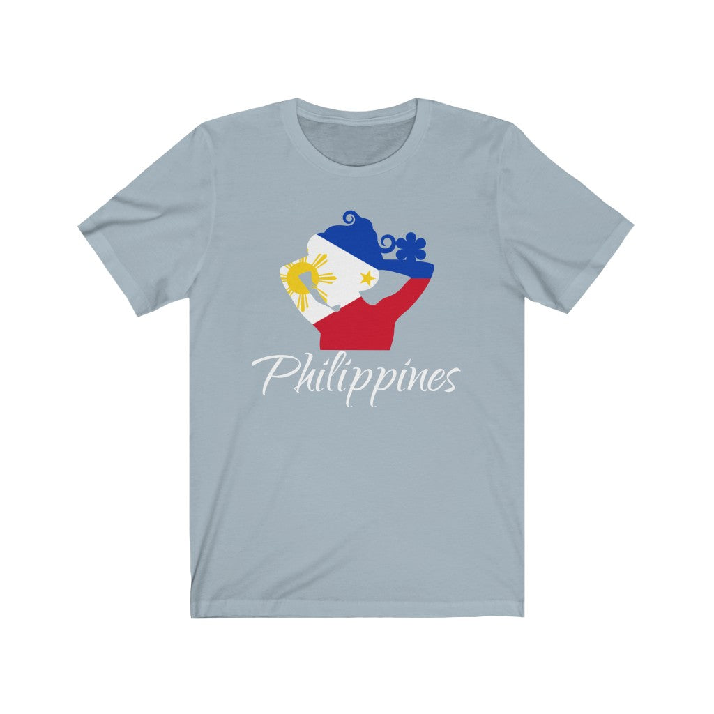 Philippines Lady Flag Premium Tee 2 - Unisex