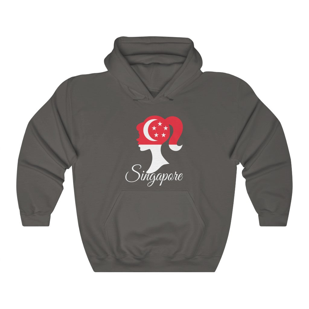 Singapore Girl Flag Hoodie Sweatshirt 2 - Unisex