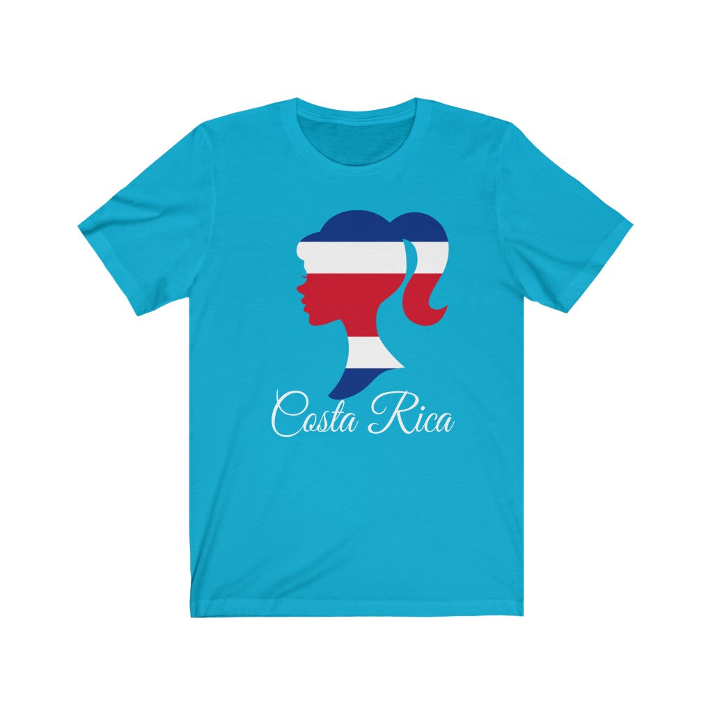 Costa Rica Girl Flag Premium Tee 2 - Unisex