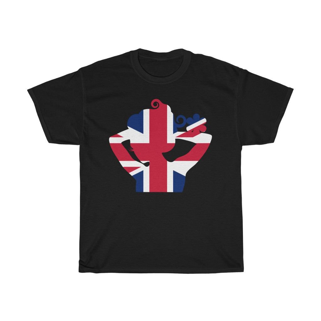 United Kingdom Lady Flag Standard Tee - Unisex
