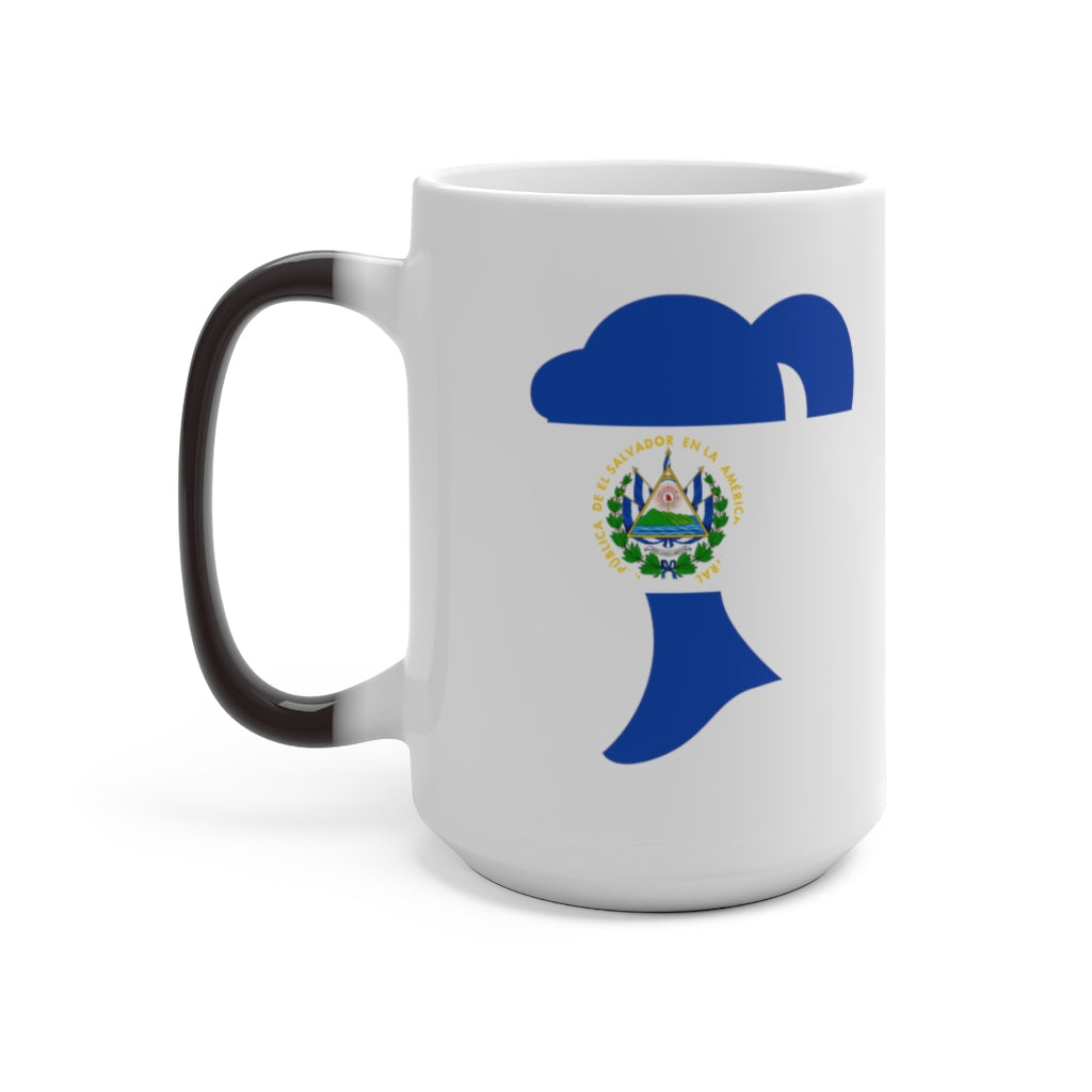 El Salvador Girl Color Changing Mug