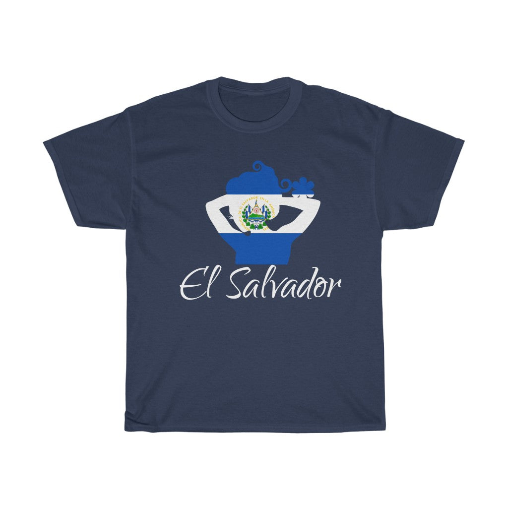 El Salvador Lady Flag Standard Tee 2 - Unisex