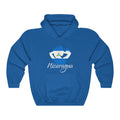 Nicaragua Lady Flag Hoodie Sweatshirt 2 - Unisex