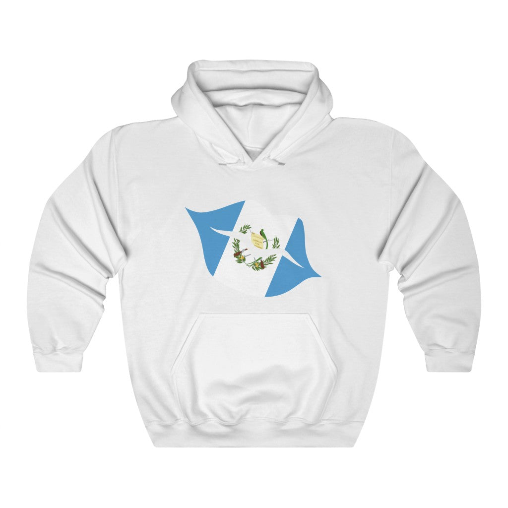 Guatemala Lips Flag Hoodie Sweatshirt - Unisex