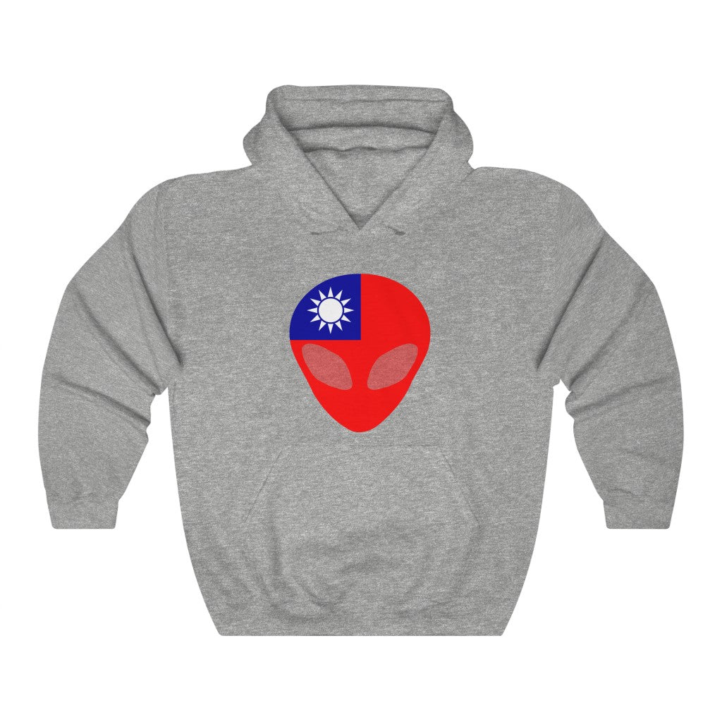 Republic of China (Taiwan) Alien Flag Hoodie Sweatshirt - Unisex