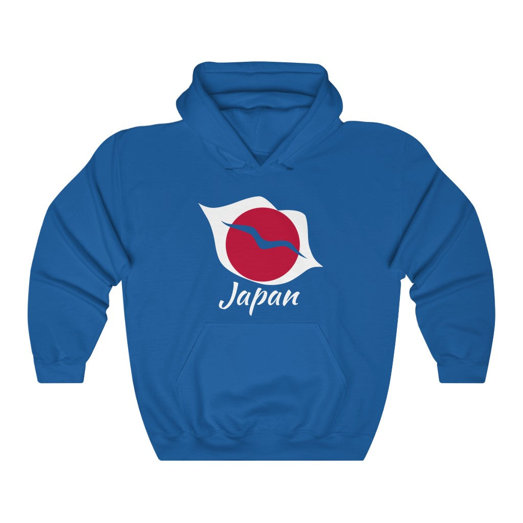 Japan Lips Flag Hoodie Sweatshirt 2 - Unisex