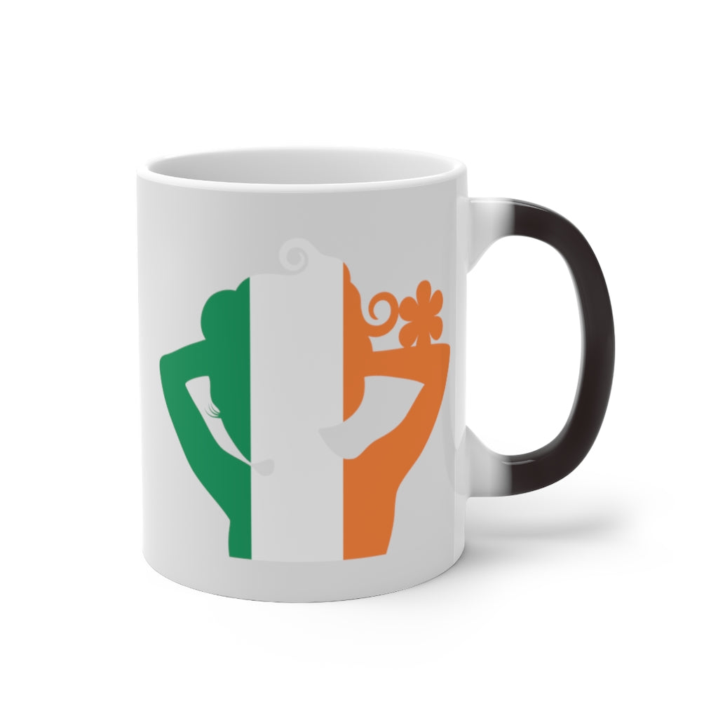 Ireland Lady Color Changing Mug