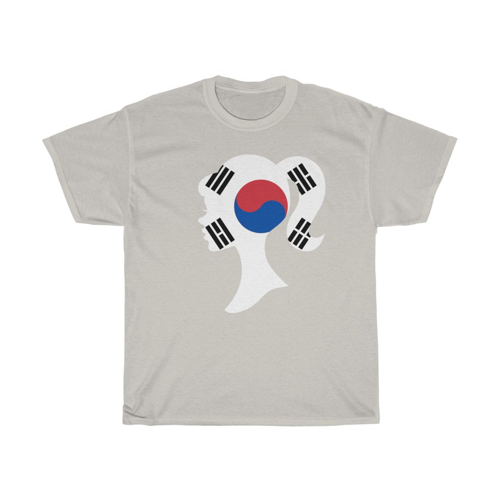 South Korea Girl Flag Standard Tee - Unisex