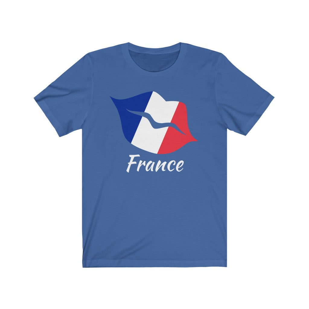 France Lips Flag Premium Tee 2 - Unisex