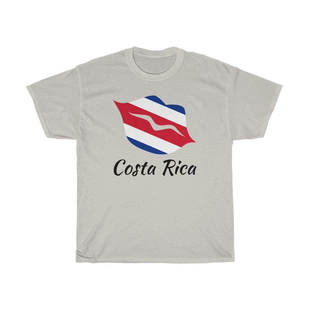 Costa Rica Lips Flag Standard Tee 1 - Unisex