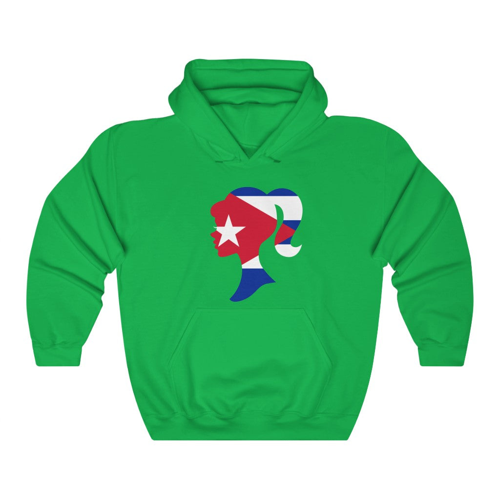 Cuba Girl Flag Hoodie Sweatshirt - Unisex