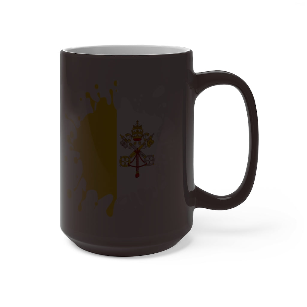 Holy See Splat Color Changing Mug
