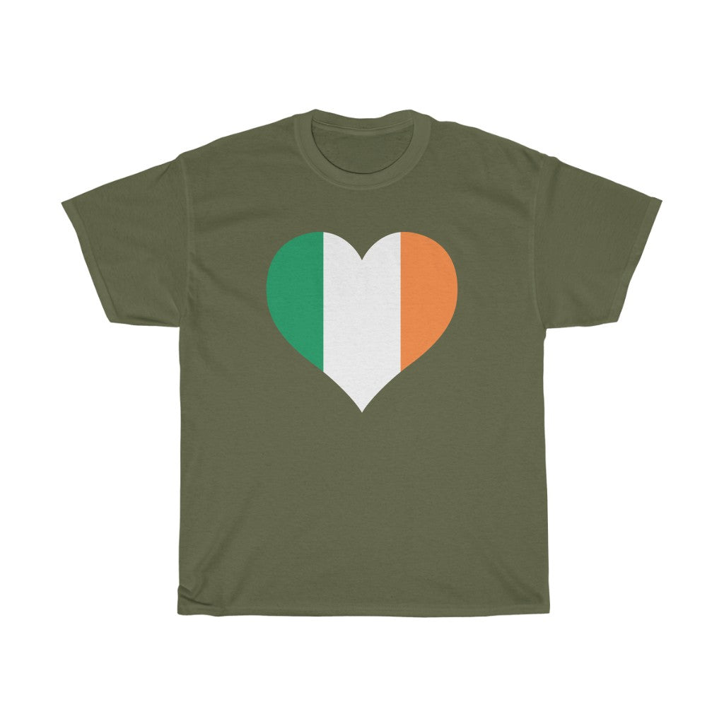 Ireland Heart Flag Standard Tee - Unisex