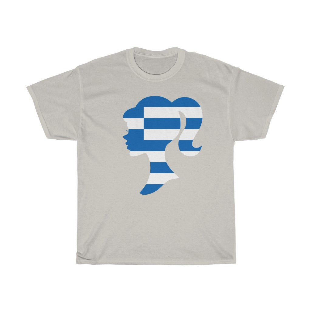 Greece Girl Flag Standard Tee - Unisex
