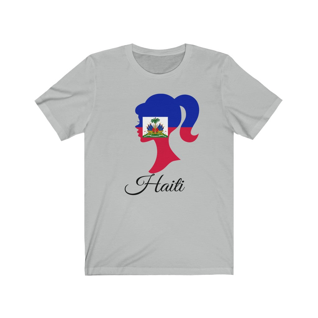 Haiti Girl Flag Premium Tee 1 - Unisex
