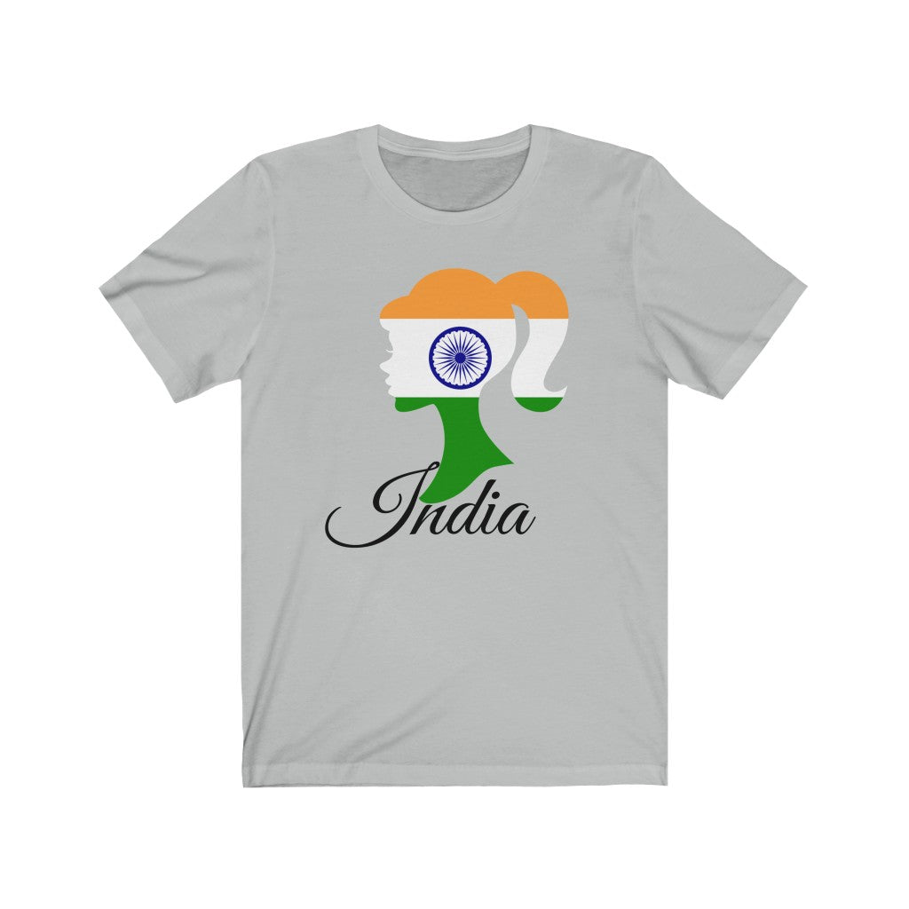 India Girl Flag Premium Tee 1 - Unisex