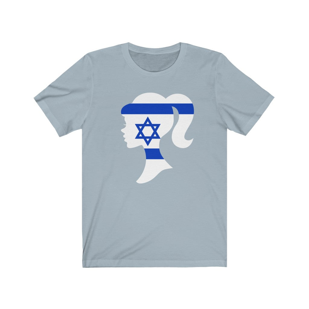 Israel Girl Flag Premium Tee - Unisex