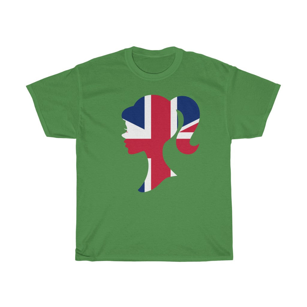 United Kingdom Girl Flag Standard Tee - Unisex