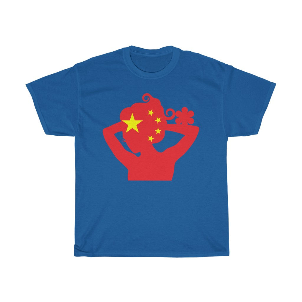 China Lady Flag Standard Tee - Unisex
