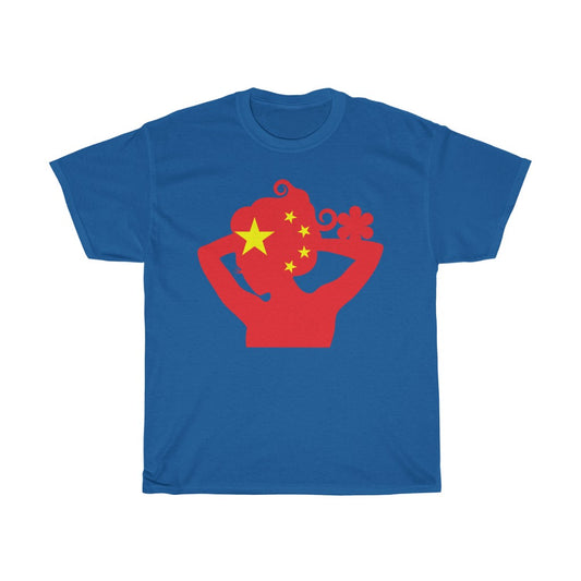 China Lady Flag Standard Tee - Unisex