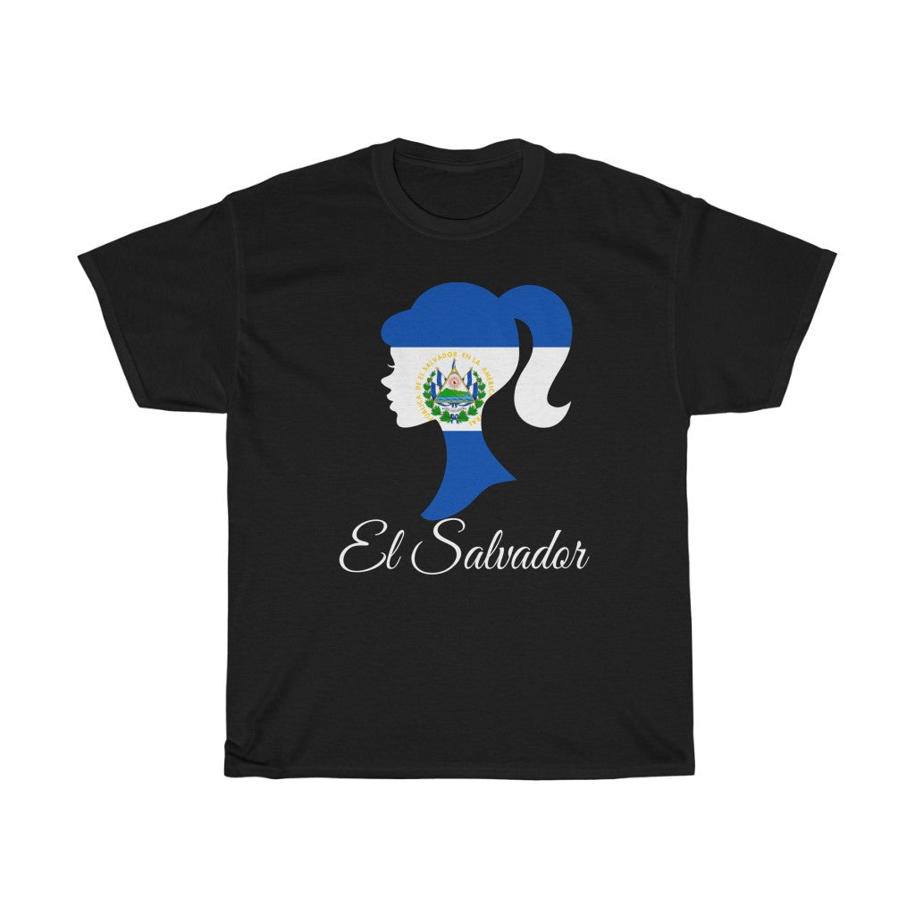 El Salvador Girl Flag Standard Tee 2 - Unisex