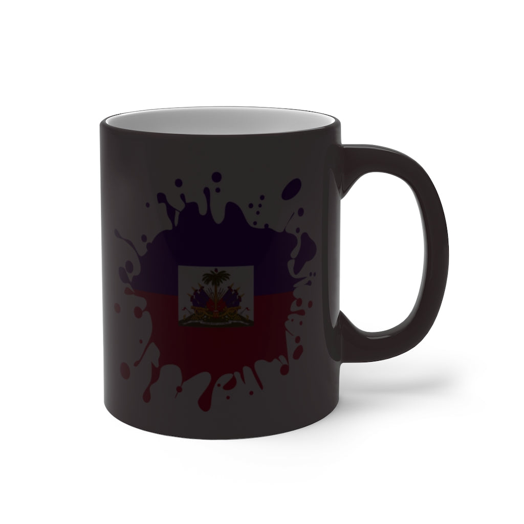 Haiti Splat Color Changing Mug