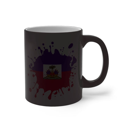 Haiti Splat Color Changing Mug
