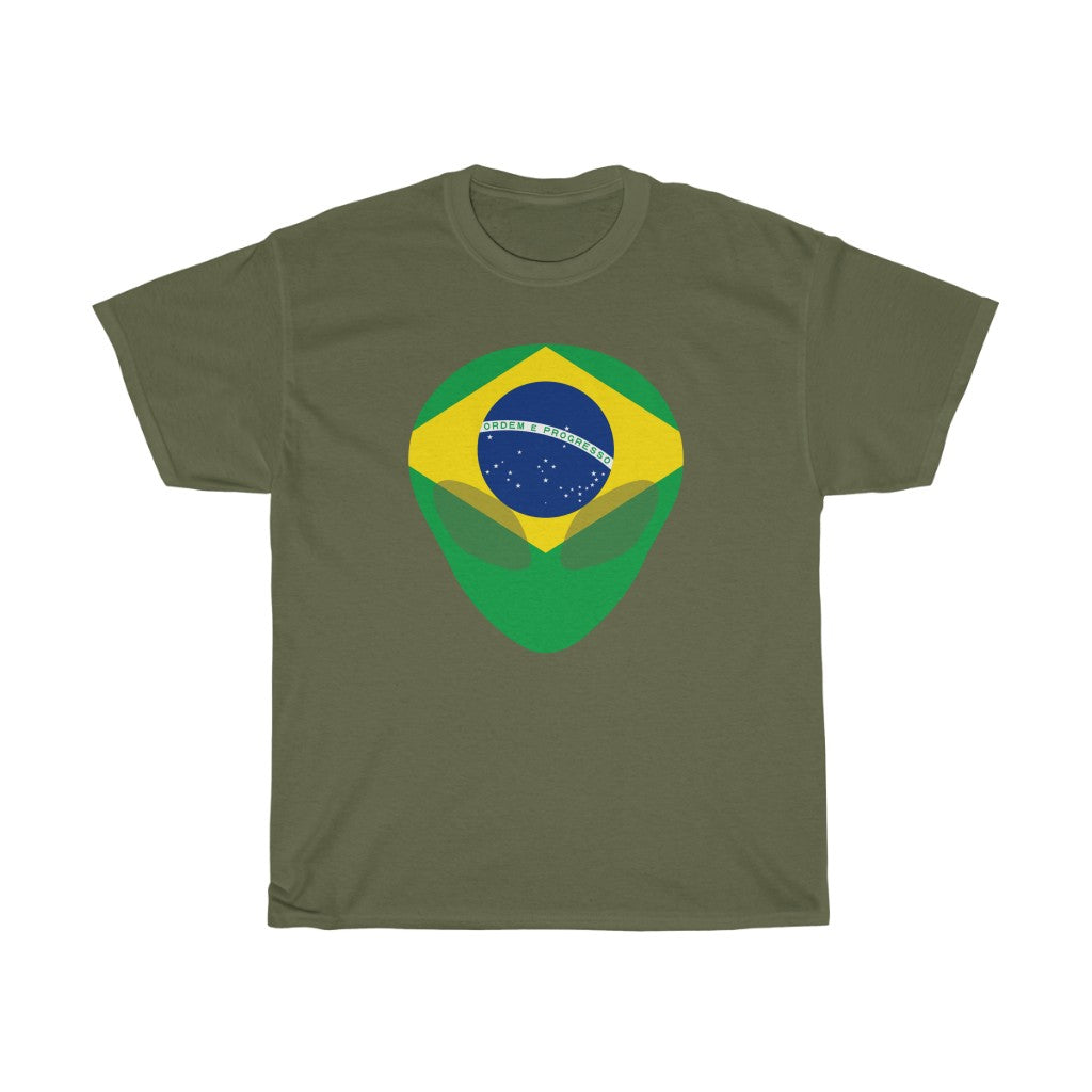 Brazil Alien Flag Standard Tee - Unisex