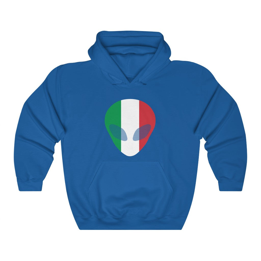 Italy Alien Flag Hoodie Sweatshirt - Unisex